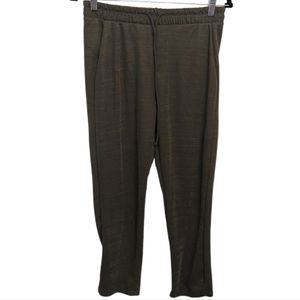 Zara Basic Women’s Green Tie Front Pants Size Small 🌿